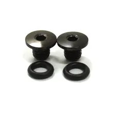 M5 Titanium Bicycle Hydraulic Disc Brake Screw Bike Bleed Screw Bolt With O-Ring Parts For-Shimano XT, SLX, Zee, Deore & LX
M5 Titanium Bicycle Hydraulic Disc Brake Screw Bike Bleed Screw Bolt With O-Ring Parts For-Shimano XT, SLX, Zee, Deore & LX