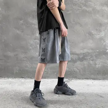 Summer butterfly printing tide brand men's shorts hip-hop thin large size loose dark wind five-point pants casual beach pants
Summer butterfly printing tide brand men's shorts hip-hop thin large size loose dark wind five-point pants casual beach pants