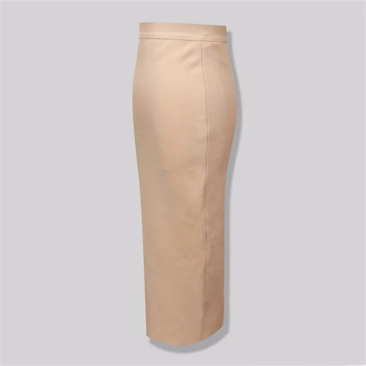 Women Candy Color Sexy Neon Green Pink Orange Yellow Pink Knee Length Bandage Skirt 2020 Designer Pencil Skirt Faldas 78cm Women Candy Color Sexy Neon Green Pink Orange Yellow Pink Knee Length Bandage Skirt 2020 Designer Pencil Skirt Faldas 78cm