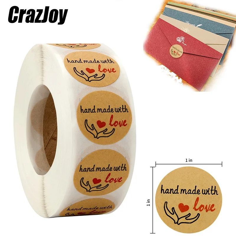 100pcs Round Love Kraft Sticker Vintage Envelope Handmade Scrapbooking For Package Adhesive Gift Stickers Seal Labelsstationery
100pcs Round Love Kraft Sticker Vintage Envelope Handmade Scrapbooking For Package Adhesive Gift Stickers Seal Labelsstationery