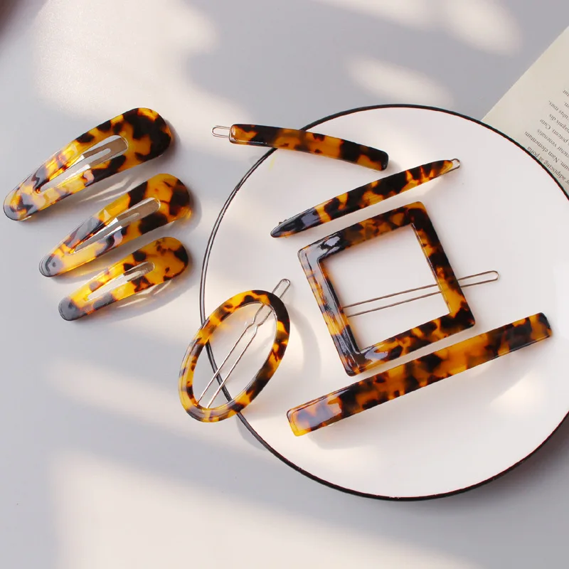 AccMax Acetate Hair Clip Barrettes Ins Small Size Tortoise Shell Geometric Alligator Clips Women Hair Accessories
AccMax Acetate Hair Clip Barrettes Ins Small Size Tortoise Shell Geometric Alligator Clips Women Hair Accessories