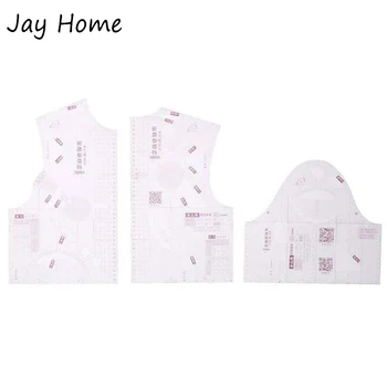 3pcs Mini 1:5 Clothing Design Ruler Drawing Template Tailors Ruler Pattern Making Sewing Measure Ruler DIY Sewing Supplies
3pcs Mini 1:5 Clothing Design Ruler Drawing Template Tailors Ruler Pattern Making Sewing Measure Ruler DIY Sewing Supplies
