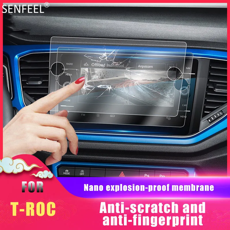 For Volkswagen VW T-ROC Car Protective Film Driving Dashboard HD Flexible Screen Protector Nano Film Interior Accessories
For Volkswagen VW T-ROC Car Protective Film Driving Dashboard HD Flexible Screen Protector Nano Film Interior Accessories