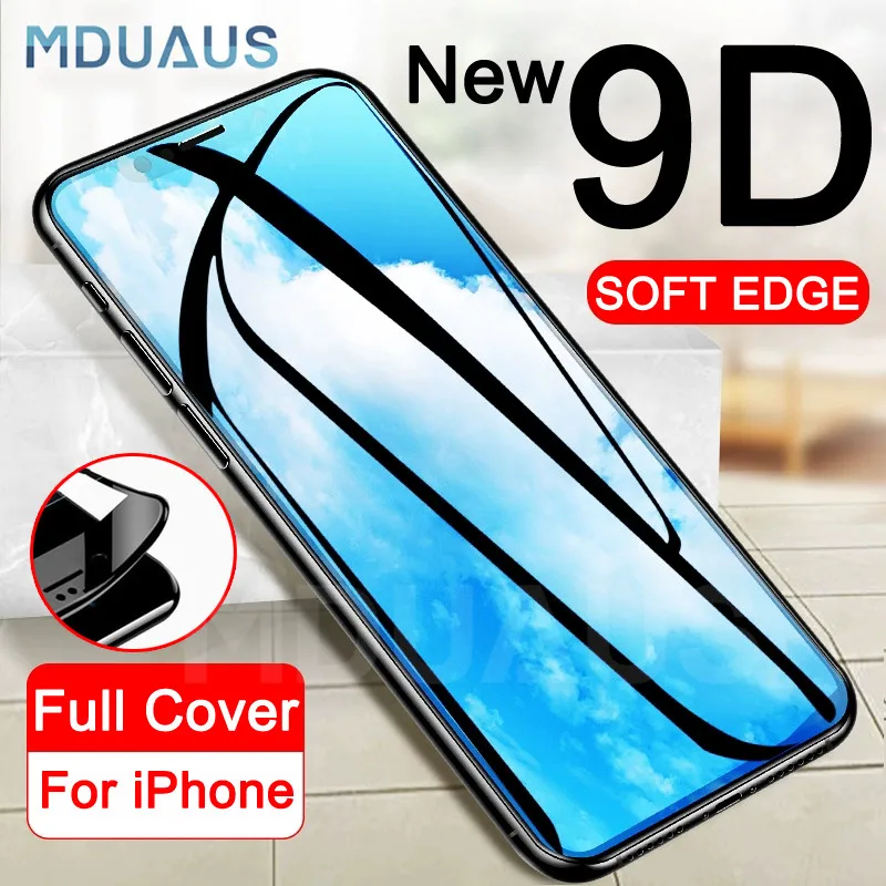 9D Tempered Glass Full Cover on The For IPhone 8 7 6 6s Plus Protective Glass on For iPhone X XR XS MAX Screen Protector Film
9D Tempered Glass Full Cover on The For IPhone 8 7 6 6s Plus Protective Glass on For iPhone X XR XS MAX Screen Protector Film