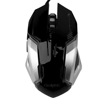 High Quality 7 Color Conversion Breathing Light Mouse USB Gaming Mouse Perfect Ergonomics with 4 DPI Adjustment
High Quality 7 Color Conversion Breathing Light Mouse USB Gaming Mouse Perfect Ergonomics with 4 DPI Adjustment