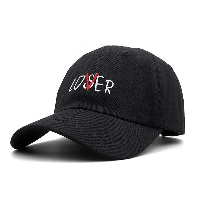 Fashion letter embroidery LOSER LOVER baseball cap England curved brim cap hat outdoor travel dad hat wholesale
Fashion letter embroidery LOSER LOVER baseball cap England curved brim cap hat outdoor travel dad hat wholesale