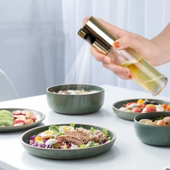 3Pcs Portable Olive Oil Sprayer Dispenser Bottle Refillable Glass Oil Vinegar Bottle for Cooking, BBQ, Salad, Baking 
3Pcs Portable Olive Oil Sprayer Dispenser Bottle Refillable Glass Oil Vinegar Bottle for Cooking, BBQ, Salad, Baking