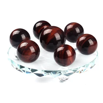 natural decorative polished red tiger eye stone crystal geomantic furnishing artical seven star array crystal ball sphere
natural decorative polished red tiger eye stone crystal geomantic furnishing artical seven star array crystal ball sphere
