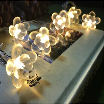 10M 50 LED Lotus Flower String Lights Bookcase Fixtures Wedding Valentine's day Home Garden Window Decoration navidad lamp
10M 50 LED Lotus Flower String Lights Bookcase Fixtures Wedding Valentine's day Home Garden Window Decoration navidad lamp