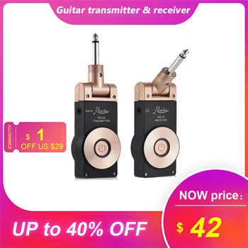 Rowin WS-20 2.4G Wireless Electric Guitar Transmitter & Receiver Sets 30M Transmission Range with USB for Electric guitar, bass
Rowin WS-20 2.4G Wireless Electric Guitar Transmitter & Receiver Sets 30M Transmission Range with USB for Electric guitar, bass