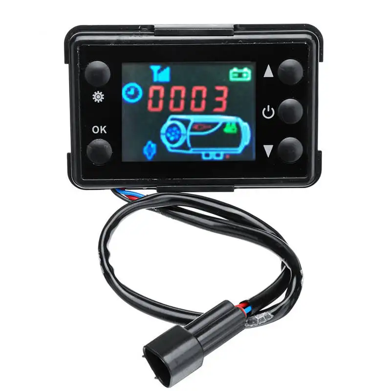 12V/24V 3/5Kw Lcd Monitor Parking Heater Switch Car Heating Device Controller Universal For Car Track Air Heater
12V/24V 3/5Kw Lcd Monitor Parking Heater Switch Car Heating Device Controller Universal For Car Track Air Heater