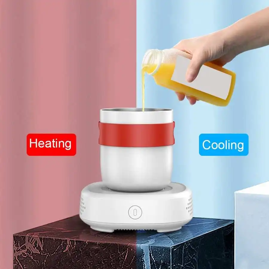 Cup Warmer 2 in 1 Hot and Cold Dual Use Coffee Mug Warmer Home Office Intelligent Heating Quick Cooling Water Tea Drinks Milk
Cup Warmer 2 in 1 Hot and Cold Dual Use Coffee Mug Warmer Home Office Intelligent Heating Quick Cooling Water Tea Drinks Milk
