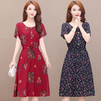 Plus Size 5XL 6XL 7XL new 2020 Women Summer Dresses Casual Print Vintage knee Dress Loose Maxi Sundress Robe Vestidos
Plus Size 5XL 6XL 7XL new 2020 Women Summer Dresses Casual Print Vintage knee Dress Loose Maxi Sundress Robe Vestidos