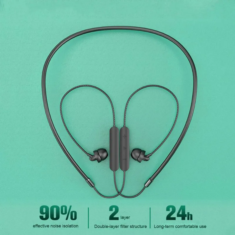 Portable Bluetooth Headset Silicone Neck Hanging Wire Control Bluetooth 5.0 Stereo Sports Earplugs Game Music Sleep Headset
Portable Bluetooth Headset Silicone Neck Hanging Wire Control Bluetooth 5.0 Stereo Sports Earplugs Game Music Sleep Headset