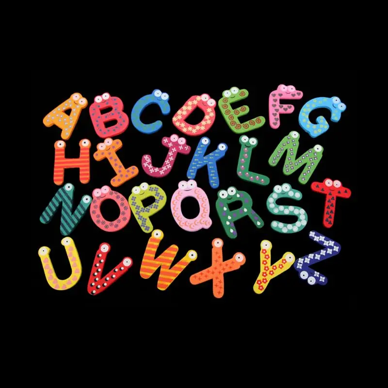 26Pcs 26Pcs Wood Cartoon Alphabet Fridge Sticker Kids Learn Baby Early Educational Intelligence Development Exercising Tool Gift
26Pcs 26Pcs Wood Cartoon Alphabet Fridge Sticker Kids Learn Baby Early Educational Intelligence Development Exercising Tool Gift