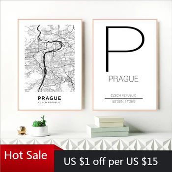 Prague City Poster Czech Republic Map Print Modern Canvas Painting Wall Decor Art Pictures For Czechia Living Home Room Decorati 
Prague City Poster Czech Republic Map Print Modern Canvas Painting Wall Decor Art Pictures For Czechia Living Home Room Decorati