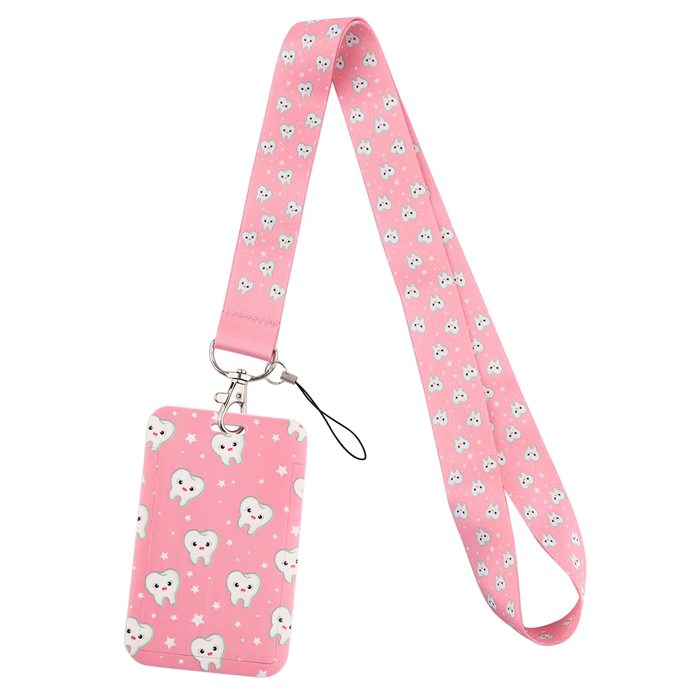 Ransitute R2258 Tooth Dentist Pink Neck Strap Lanyard For Keys ID Card Gym Mobile Phone Straps USB Badge Holder DIY Hang Rope
Ransitute R2258 Tooth Dentist Pink Neck Strap Lanyard For Keys ID Card Gym Mobile Phone Straps USB Badge Holder DIY Hang Rope