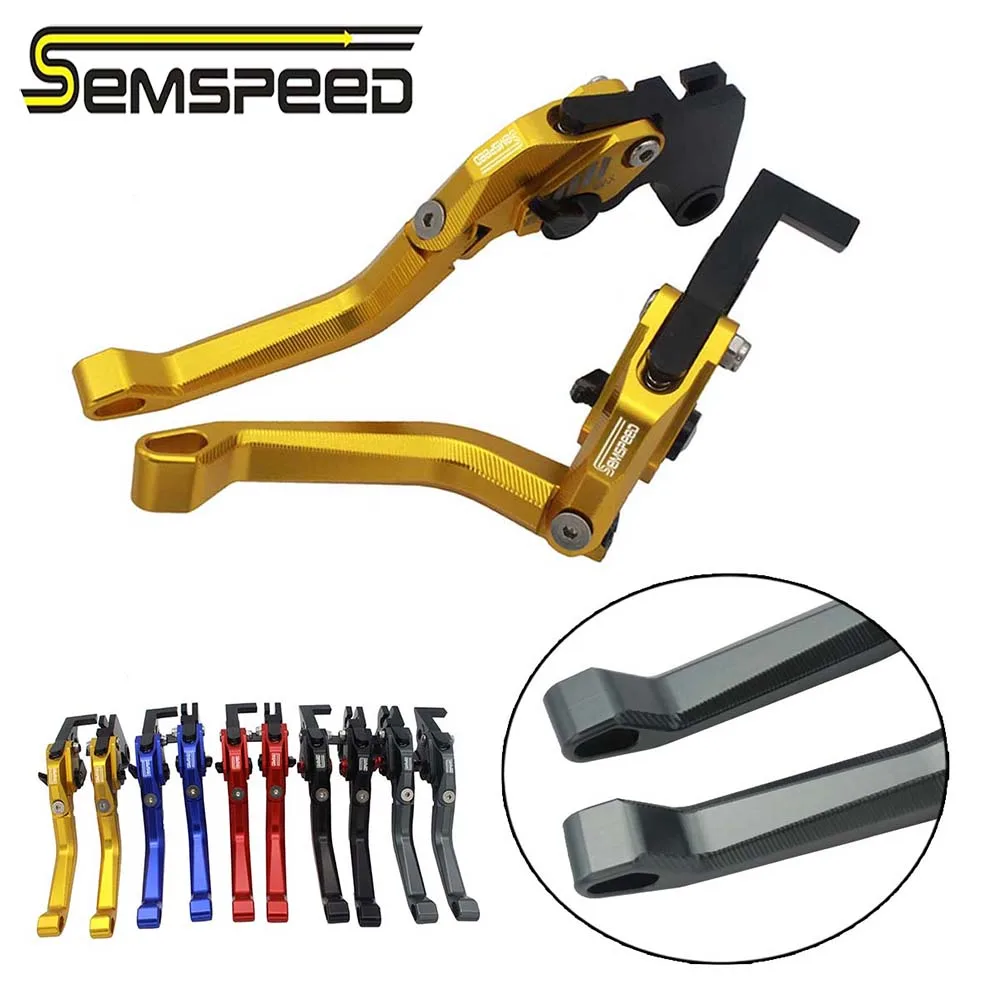 Трехмерные ручки сцепления тормоза SEMSPEED CNC для мотоцикла Yamaha TMAX 530 SX/DX 2012 2015 2016 2017