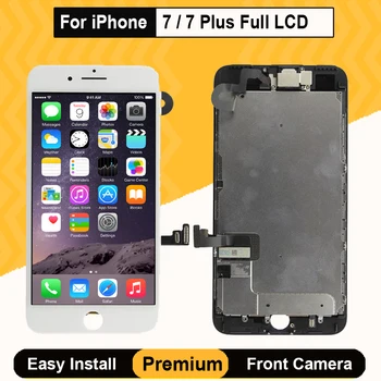 New AAA Full Set Screen LCD For iPhone 7 7Plus Display Digitizer Touch Screen Assembly Front Camera Earpiece Speaker With Gifts
New AAA Full Set Screen LCD For iPhone 7 7Plus Display Digitizer Touch Screen Assembly Front Camera Earpiece Speaker With Gifts