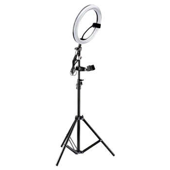 Led Ring Fill Light Tripod, 26cm Diameter Ring Fill Light and 2.1M Adjustable Telescopic Live Tripod
Led Ring Fill Light Tripod, 26cm Diameter Ring Fill Light and 2.1M Adjustable Telescopic Live Tripod