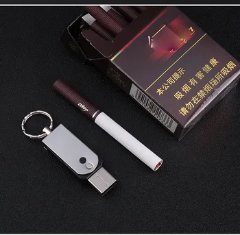Ultra-thin USB tungsten cigarette lighter lighter keychain is safer without battery
Ultra-thin USB tungsten cigarette lighter lighter keychain is safer without battery