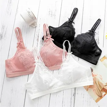 Sexy Women Lace Beauty Back Bras Sexy Lingerie Wireless Bras Underwear Seamless Bralette 
Sexy Women Lace Beauty Back Bras Sexy Lingerie Wireless Bras Underwear Seamless Bralette