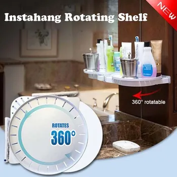 Instant Organizing Rotating Shelf Non-punch Shelf Rotatable Kitchen Storage Spice Holder Bathroom Kitchen Storage Frame Holder
Instant Organizing Rotating Shelf Non-punch Shelf Rotatable Kitchen Storage Spice Holder Bathroom Kitchen Storage Frame Holder