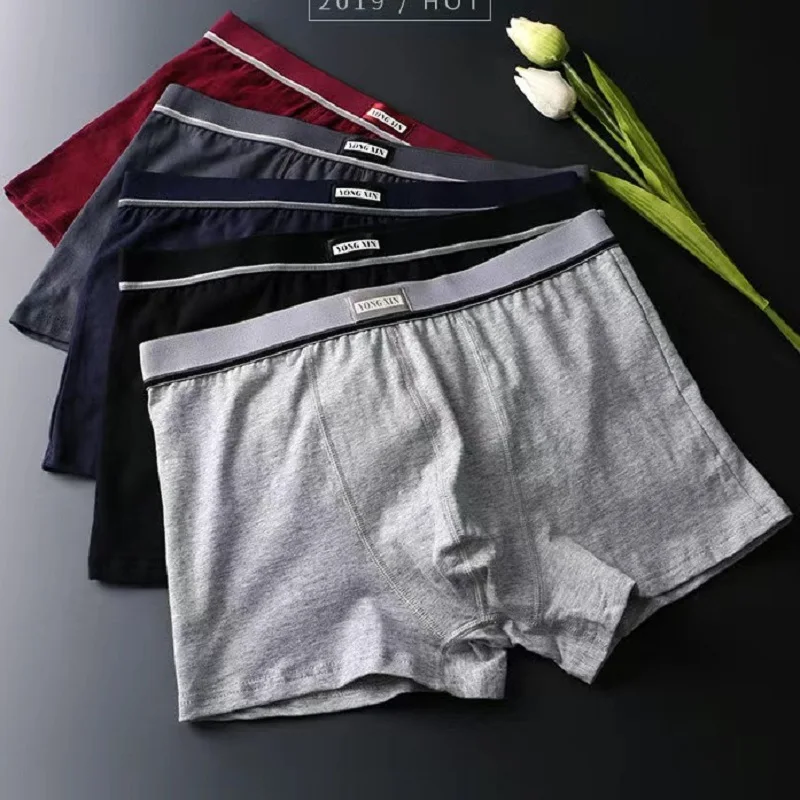 3PCS/Lot 5XL Cotton Underwear Men'S Solid Color Breathable Sweat Cotton Underpants Loose U-Convex Youth Boxer Shorts Sexy Boxer
3PCS/Lot 5XL Cotton Underwear Men'S Solid Color Breathable Sweat Cotton Underpants Loose U-Convex Youth Boxer Shorts Sexy Boxer