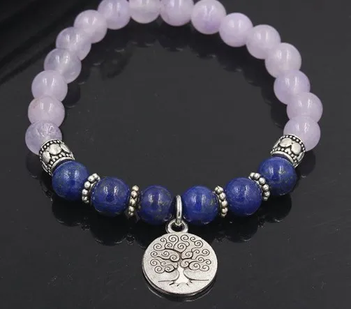 8mm bb4r3 elastic adjusted Charm nature stone Lotus life tree Buddha head Chakra Reiki agate Onyx lapis lazuli Bracelet
8mm bb4r3 elastic adjusted Charm nature stone Lotus life tree Buddha head Chakra Reiki agate Onyx lapis lazuli Bracelet