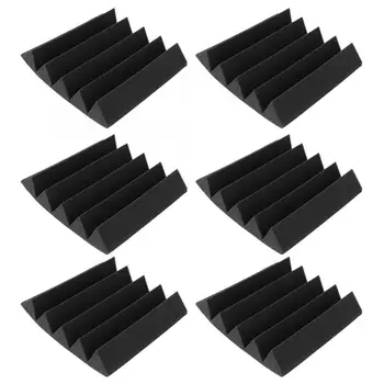 6pcs Five Groove Sound-Absorbing Cotton Foam Acoustic Panels Studio Soundproofing Foam
6pcs Five Groove Sound-Absorbing Cotton Foam Acoustic Panels Studio Soundproofing Foam