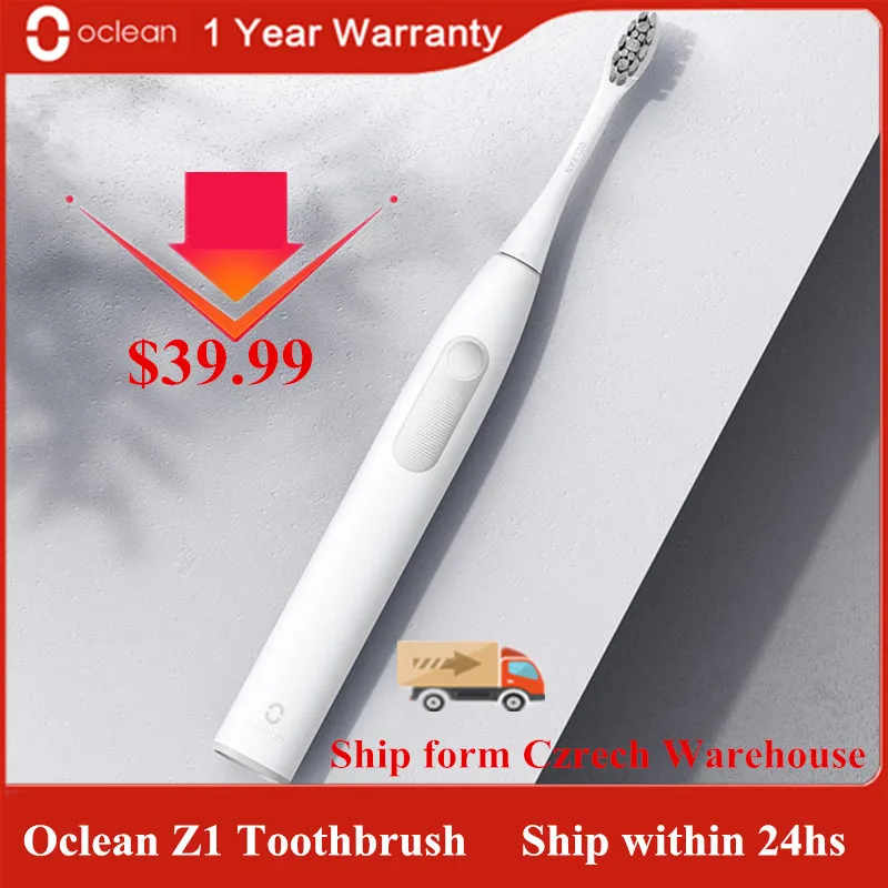 NEW Release Global Version Oclean Z1 Sonic Electric Toothbrush for Adult IPX7Waterproof Ultrasonic Automatic Fast Charging Brush
NEW Release Global Version Oclean Z1 Sonic Electric Toothbrush for Adult IPX7Waterproof Ultrasonic Automatic Fast Charging Brush