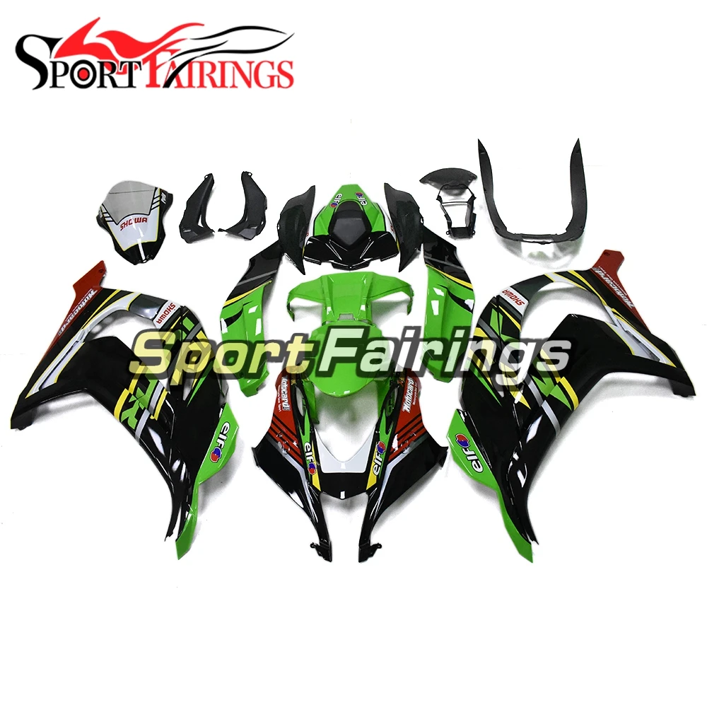 Cowlings for Kawasaki ZX-10R 2016 2017 2018 2019 Panel ABS Plastic Injection Body Work Motor Van ZX10R 16 19 Fairing Green Black
Cowlings for Kawasaki ZX-10R 2016 2017 2018 2019 Panel ABS Plastic Injection Body Work Motor Van ZX10R 16 19 Fairing Green Black