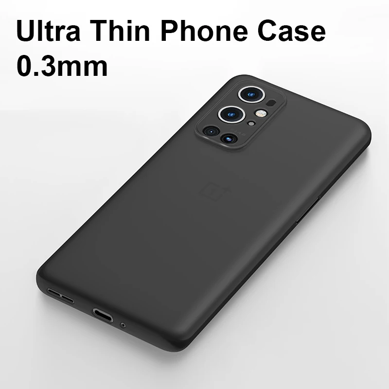 0.3mm Ultra Thin Soft TPU Phone Case For OnePlus 9 Pro Slim Matte Translucent Cover 9R 8T | Мобильные телефоны и