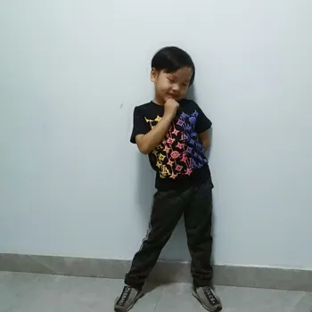 High-end children's tops, brothers and sisters cotton T-shirts, boy and girl wild tops, cute Star smiley twins T-shirts
High-end children's tops, brothers and sisters cotton T-shirts, boy and girl wild tops, cute Star smiley twins T-shirts