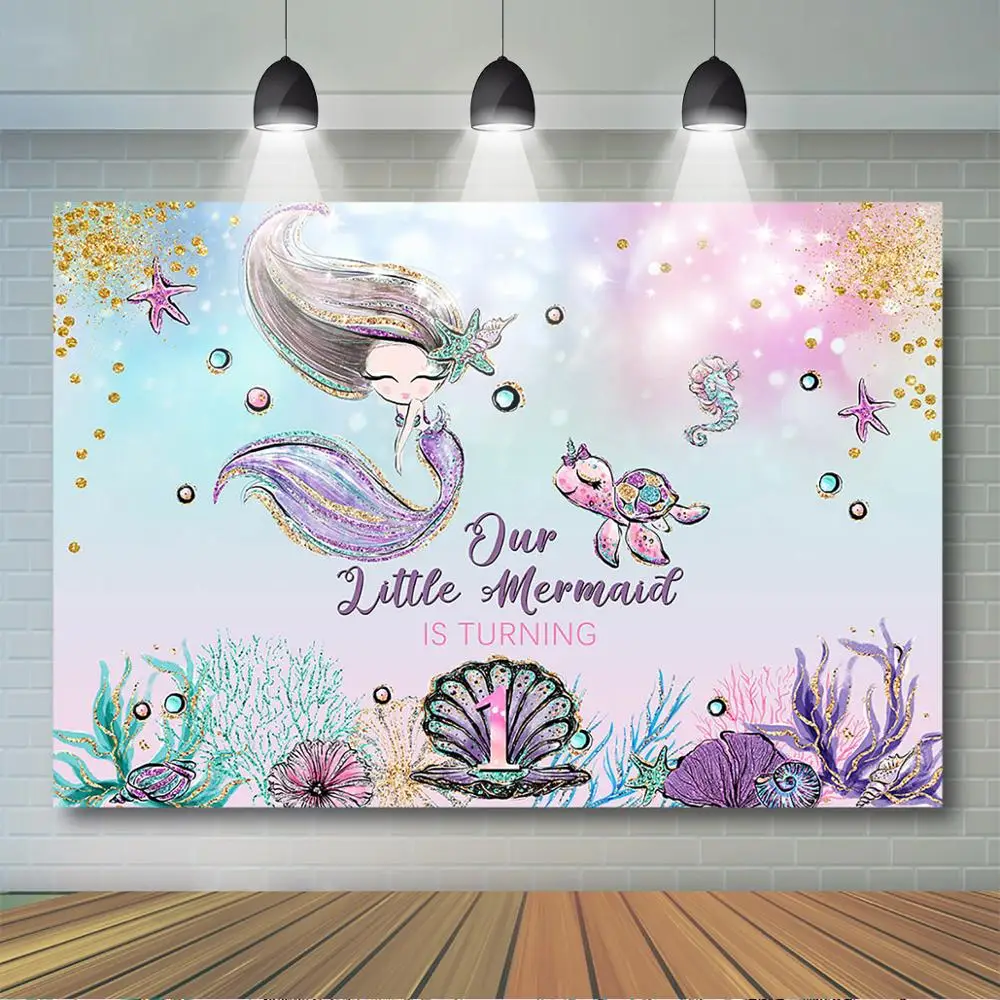 Our Little Mermaid 1st Birthday Party Backdrop Under the Sea Mermaid Princess Background Girl Baby Shower Birthday Party Decor
Our Little Mermaid 1st Birthday Party Backdrop Under the Sea Mermaid Princess Background Girl Baby Shower Birthday Party Decor