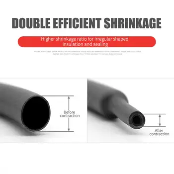 Insulated Sleeve Tubes 150pcs/Box Black Cable Duct Heat Shrink Tubing Durable Insulation Worker Spare Parts
Insulated Sleeve Tubes 150pcs/Box Black Cable Duct Heat Shrink Tubing Durable Insulation Worker Spare Parts