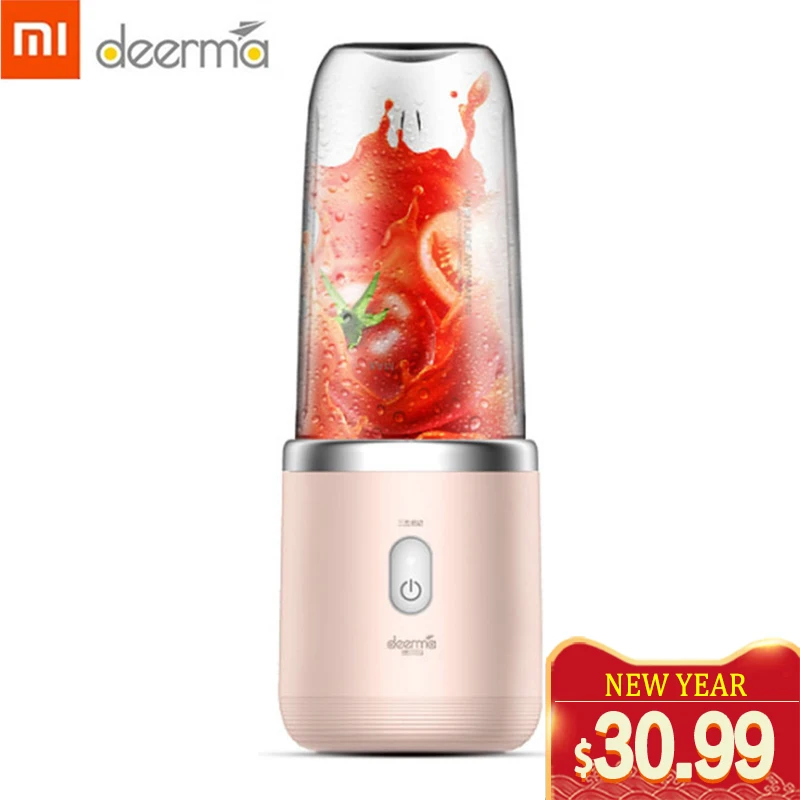 Xiaomi Deerma Portable Blender Electric Juicer 400ML Wireless Automatic Multipurpose USB Rechargable Mini Juice Cup Cut Mixer
Xiaomi Deerma Portable Blender Electric Juicer 400ML Wireless Automatic Multipurpose USB Rechargable Mini Juice Cup Cut Mixer