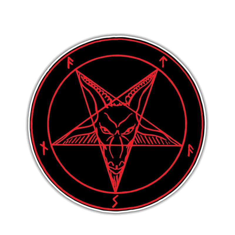 Car Sticker Satan Devil Demon Evil Hell Reflective Funny Automobiles Motorcycles Exterior Accessories PVC Decals,14cm*14cm
Car Sticker Satan Devil Demon Evil Hell Reflective Funny Automobiles Motorcycles Exterior Accessories PVC Decals,14cm*14cm