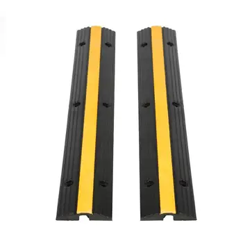 2pcs Heavy Duty Single Channel Rubber Speed Bump Cable Protector Cover 99 x 16 x 3cm
2pcs Heavy Duty Single Channel Rubber Speed Bump Cable Protector Cover 99 x 16 x 3cm
