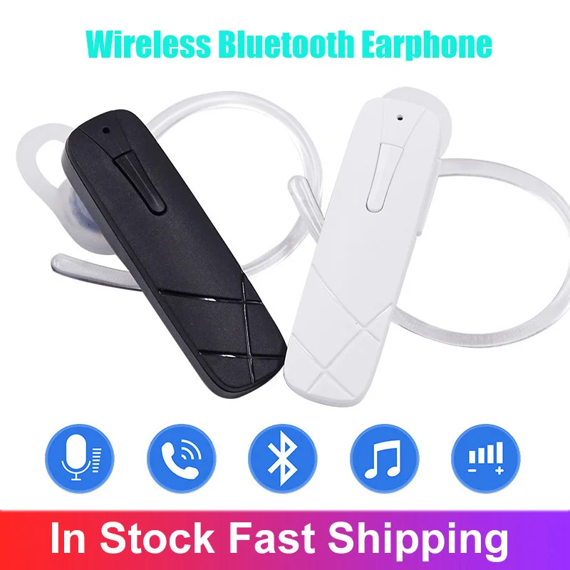 Mini Universal Wireless Bluetooth Stereo Earphone Bluetooth Headphone With Mic Handfree Earhook Headset For IOS Android Phone
Mini Universal Wireless Bluetooth Stereo Earphone Bluetooth Headphone With Mic Handfree Earhook Headset For IOS Android Phone