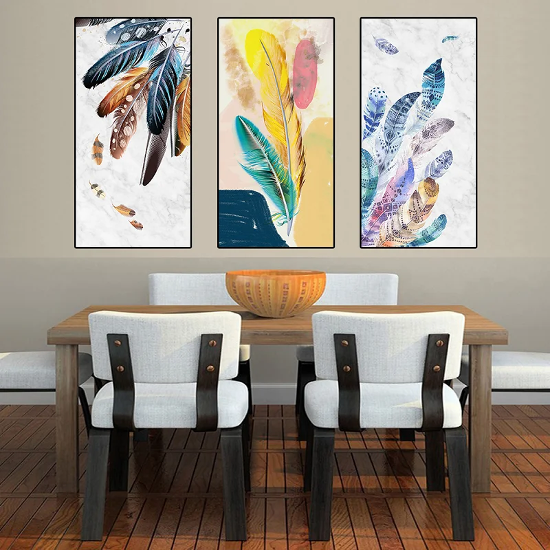 Modern Abstract Colorful Feather Canvas Art Paintings For Living Room Bedroom Posters And Prints Wall Poster Affiche Home Decor
Modern Abstract Colorful Feather Canvas Art Paintings For Living Room Bedroom Posters And Prints Wall Poster Affiche Home Decor