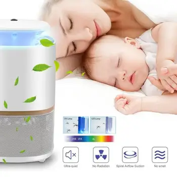 USB Mosquito Killer Light Fly Killers Electric Insect Trap Lamp LED Bug Zapper UV LED Night Light Mosquito Repellent Lamp
USB Mosquito Killer Light Fly Killers Electric Insect Trap Lamp LED Bug Zapper UV LED Night Light Mosquito Repellent Lamp