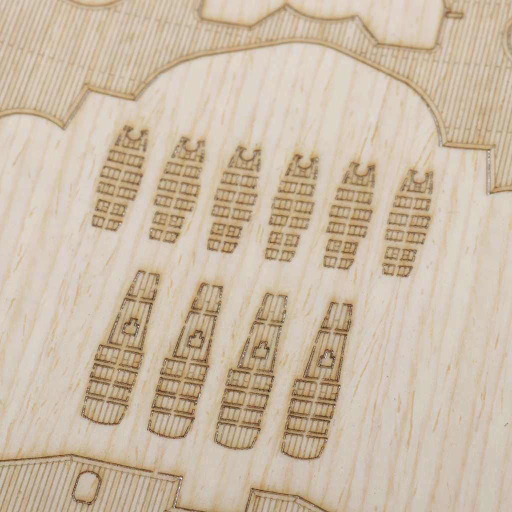 Wood Deck For 78030 1/350 Scale Japanese Yamato Accs Wood Deck For 78030 1/350 Scale Japanese Yamato Accs