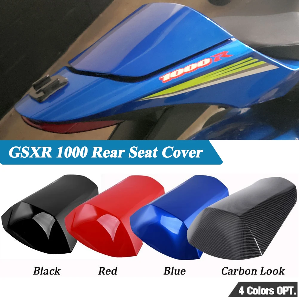 

Motorcycle Rear Seat Cover Cowl Solo Fairing For Suzuki GSXR 1000 GSX-R1000 2017-2023 2019 2020 2021 GSXR1000 Passenger Pillion