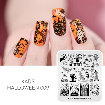KADS Stamping Plate Nail Art Halloween Cat Skull Spider Web Image Printing Plates Stencil Nail Art Stamp Tool Manicure Stencil 
KADS Stamping Plate Nail Art Halloween Cat Skull Spider Web Image Printing Plates Stencil Nail Art Stamp Tool Manicure Stencil