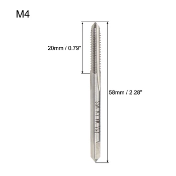 uxcell Metric Machine Tap Left M4 Thread 0.7 Pitch H2 Accuracy 3 Flutes High Speed Steel
uxcell Metric Machine Tap Left M4 Thread 0.7 Pitch H2 Accuracy 3 Flutes High Speed Steel