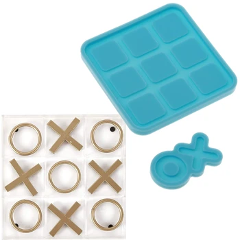 Handmade Tic Tac Toe Game with Board Resin Mold Classic Tic Tac Toss Game Board Resin Casting Mold Game Fun Art Crafts
Handmade Tic Tac Toe Game with Board Resin Mold Classic Tic Tac Toss Game Board Resin Casting Mold Game Fun Art Crafts