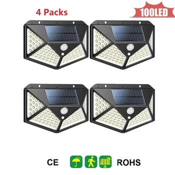 Great Solar Light Microwave Radar Sensor 100 LED Energy Lamp Waterproof Lithium Battery for Outdoor 4 sided 270°lighting scope
Great Solar Light Microwave Radar Sensor 100 LED Energy Lamp Waterproof Lithium Battery for Outdoor 4 sided 270°lighting scope