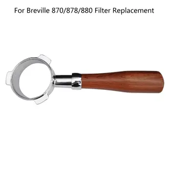 54mm Coffee Bottomless Portafilter For Breville 870/878/880 Filter Basket Stainless Steel Replacement Espresso Machine
54mm Coffee Bottomless Portafilter For Breville 870/878/880 Filter Basket Stainless Steel Replacement Espresso Machine