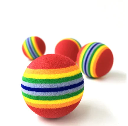 Pet Ball Toy Colorful EVA Rubber Safety Toys for Dog Cat Play Good Company Kitten Puppy Toys all available Pet Toys
Pet Ball Toy Colorful EVA Rubber Safety Toys for Dog Cat Play Good Company Kitten Puppy Toys all available Pet Toys